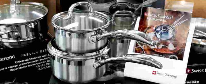 Swiss Diamond Stainless Steel Cookware