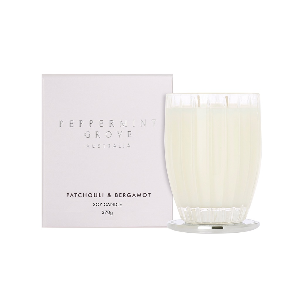 Peppermint Grove Patchouli and Bergamont Soy Candle