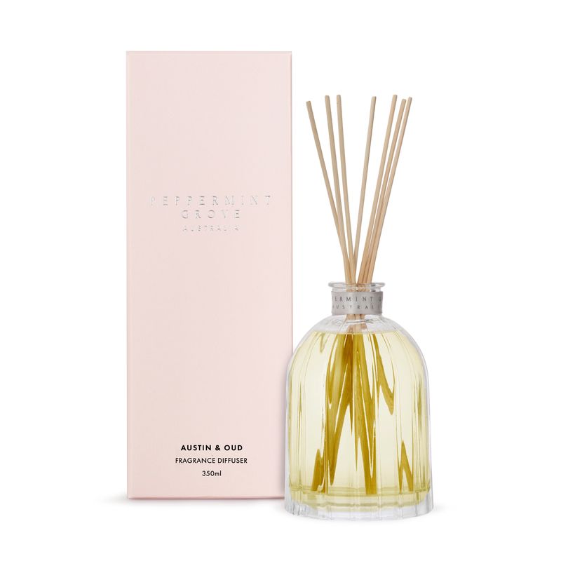 Peppermint Grove Austin and Oud Reed Diffuser