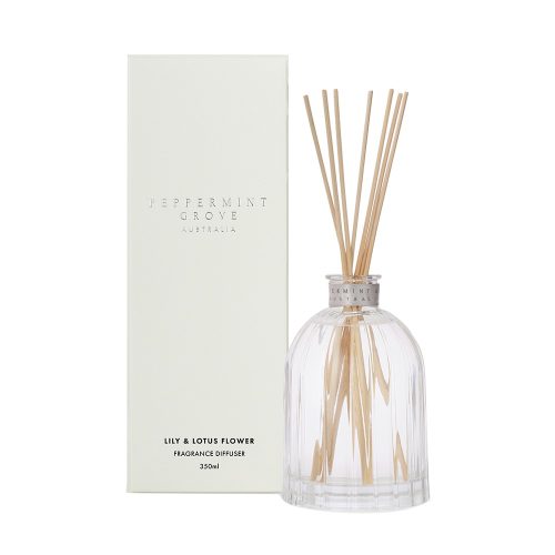 Peppermint Grove Lily and Lotus Flower Reed Diffuser