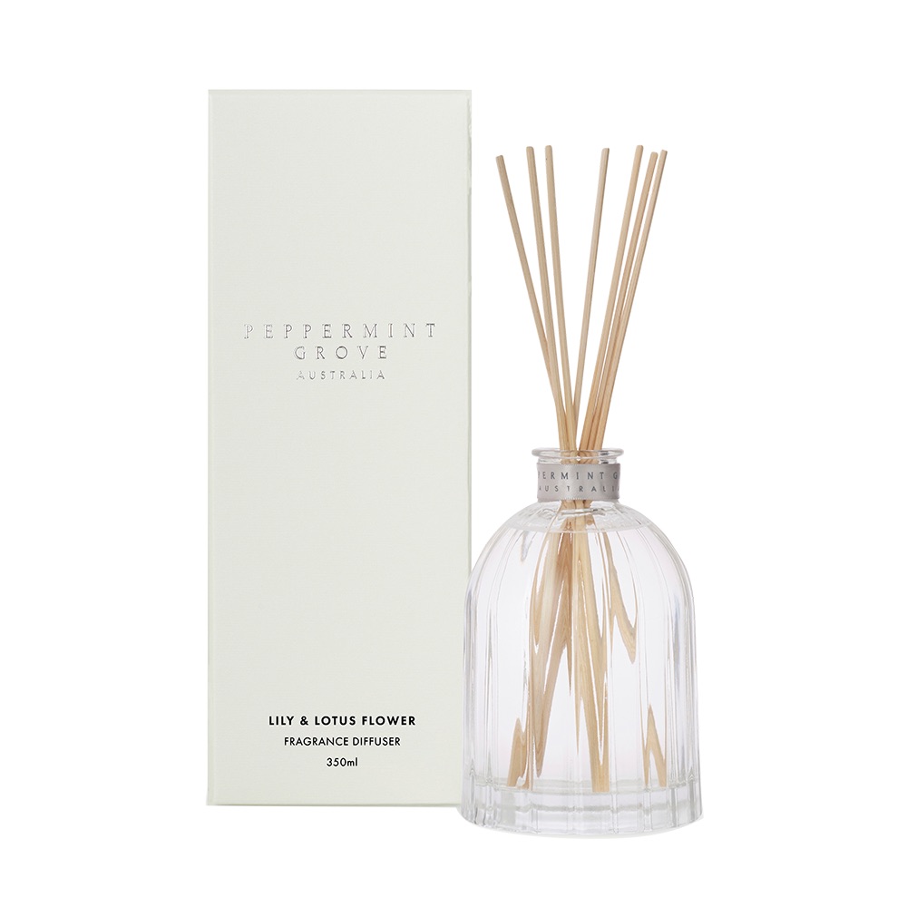 Peppermint Grove Lily and Lotus Flower Reed Diffuser