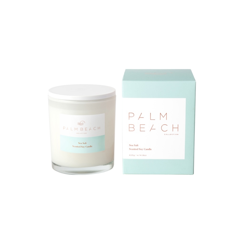 Palm Beach Sea Salt 420g Candle