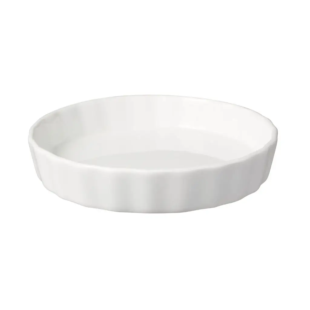 flan dish from front