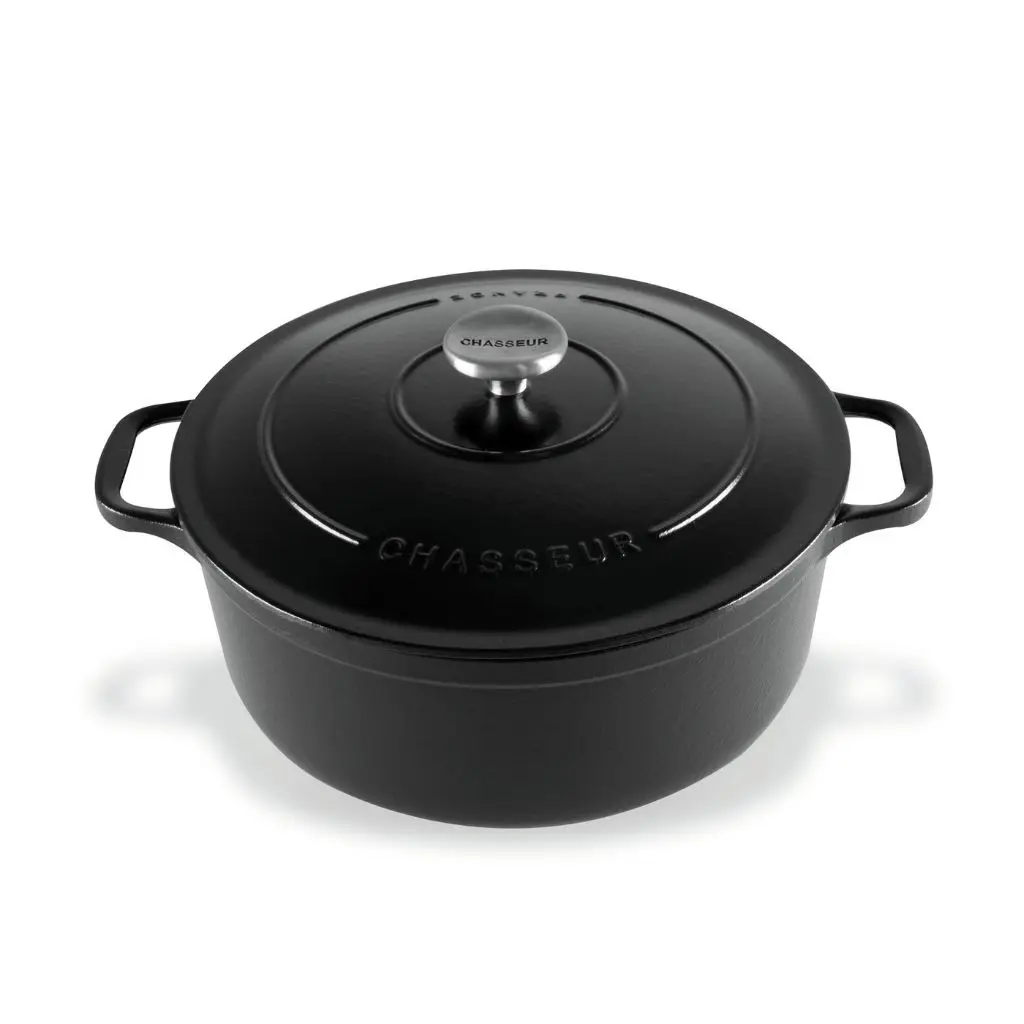 Chasseur Round French Oven 24cm/4L from side