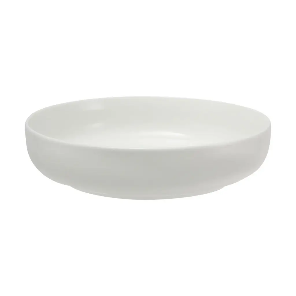 21cm high rim bowl from side