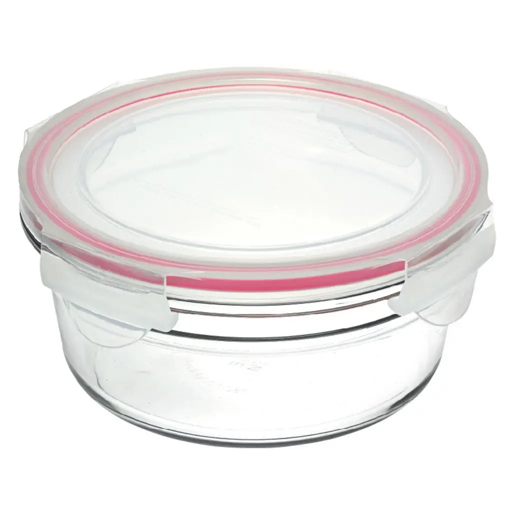 Round Oven Safe Glass Container 450ml