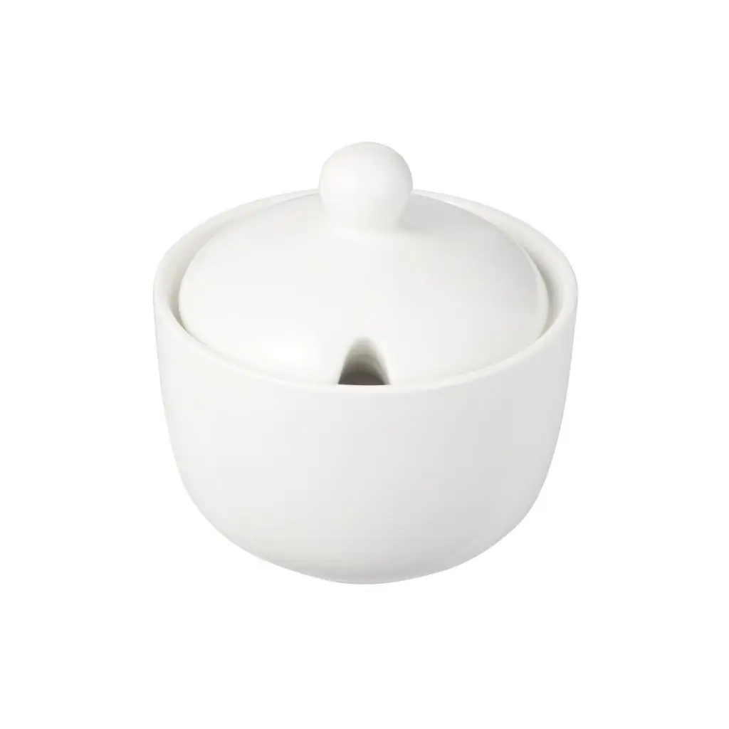 Jumbo sugar bowl from side