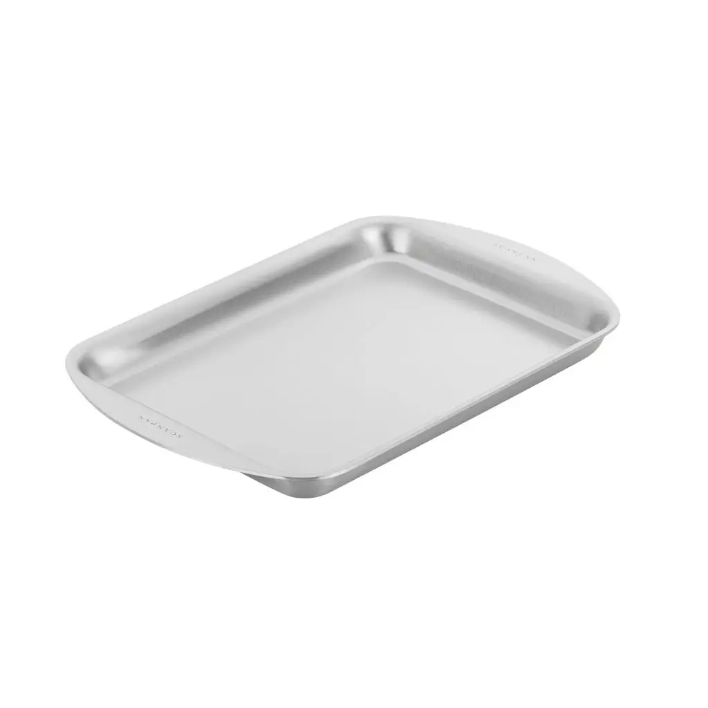 small roasting tray clad stainless steel