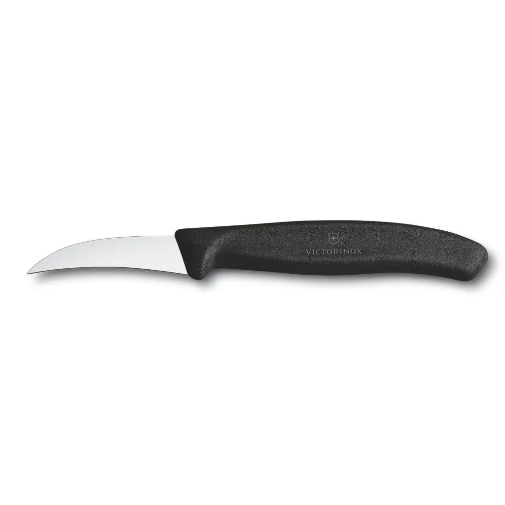 Shaping Knife with a curved blade and straight edge